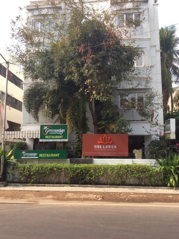The Lotus Apartment Hotel, Venkatraman Street Chennai Luaran gambar